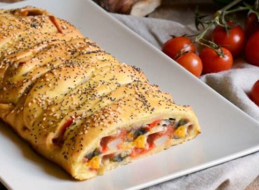 Strudel salato con verdure