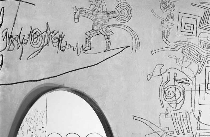 Ugo Mulas. I graffiti di Saul Steinberg a Milano 